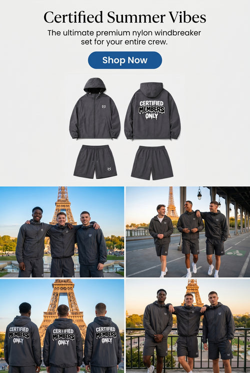 Windbreaker Zomersetje Paars